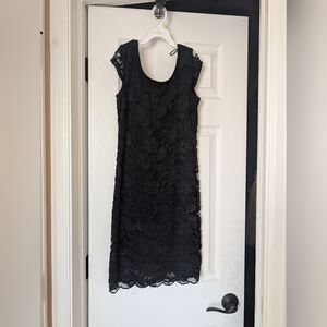 H&M Divided Elegant Black Lace Dress